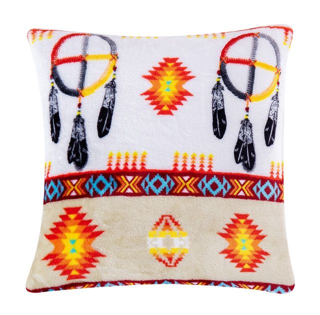 Cushion 18" Assorted Medicine Wheel