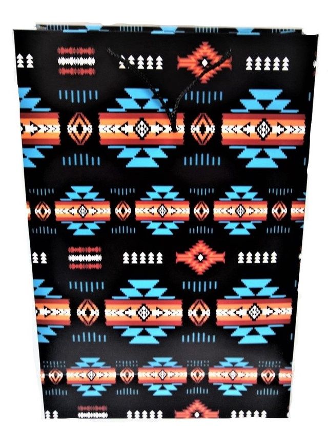Gift Bag Southwest, Colour: Black