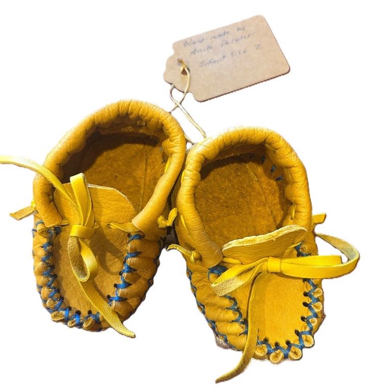 Handmade Infant Moccasin- Size 2