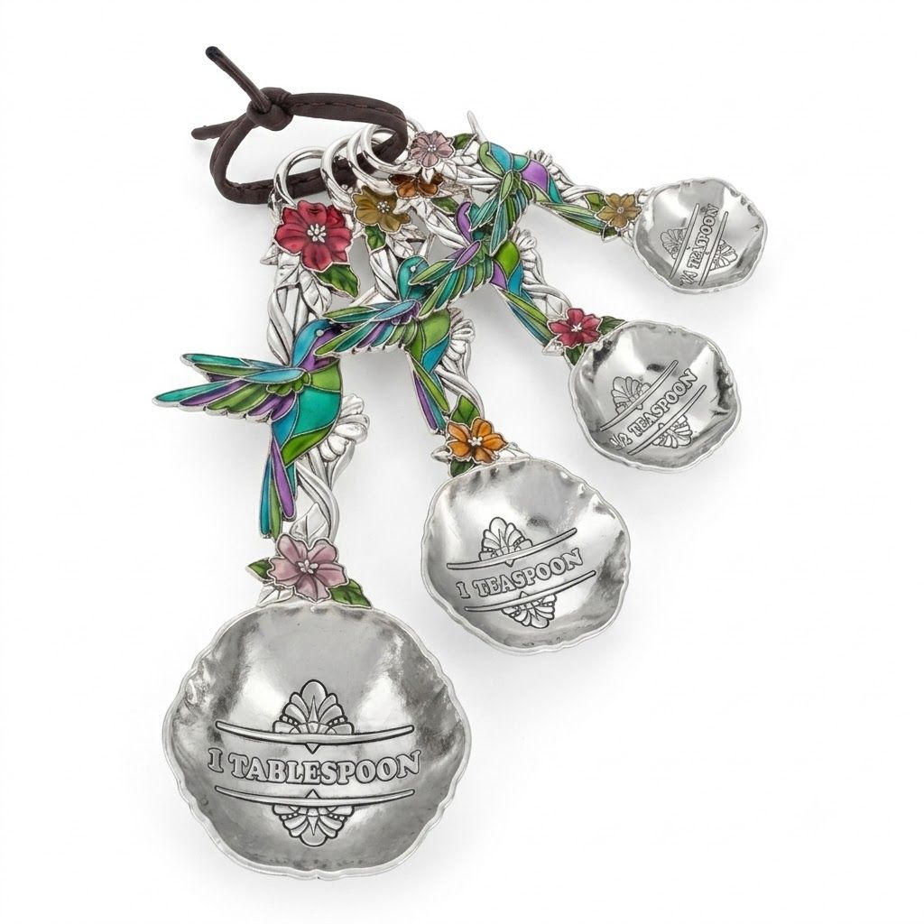 Assorted Measuring Spoons, Design: Hummingbird