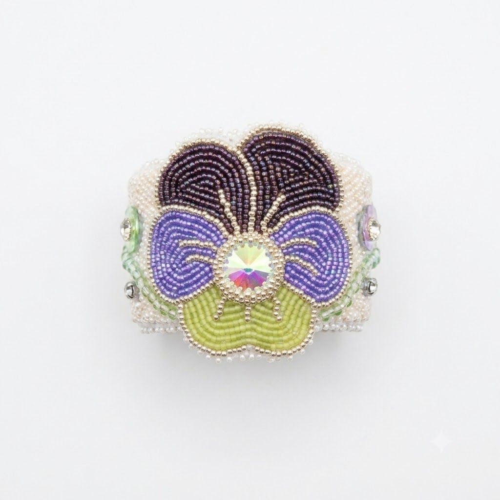 Assorted Beaded Cuffs, Colorway: #1