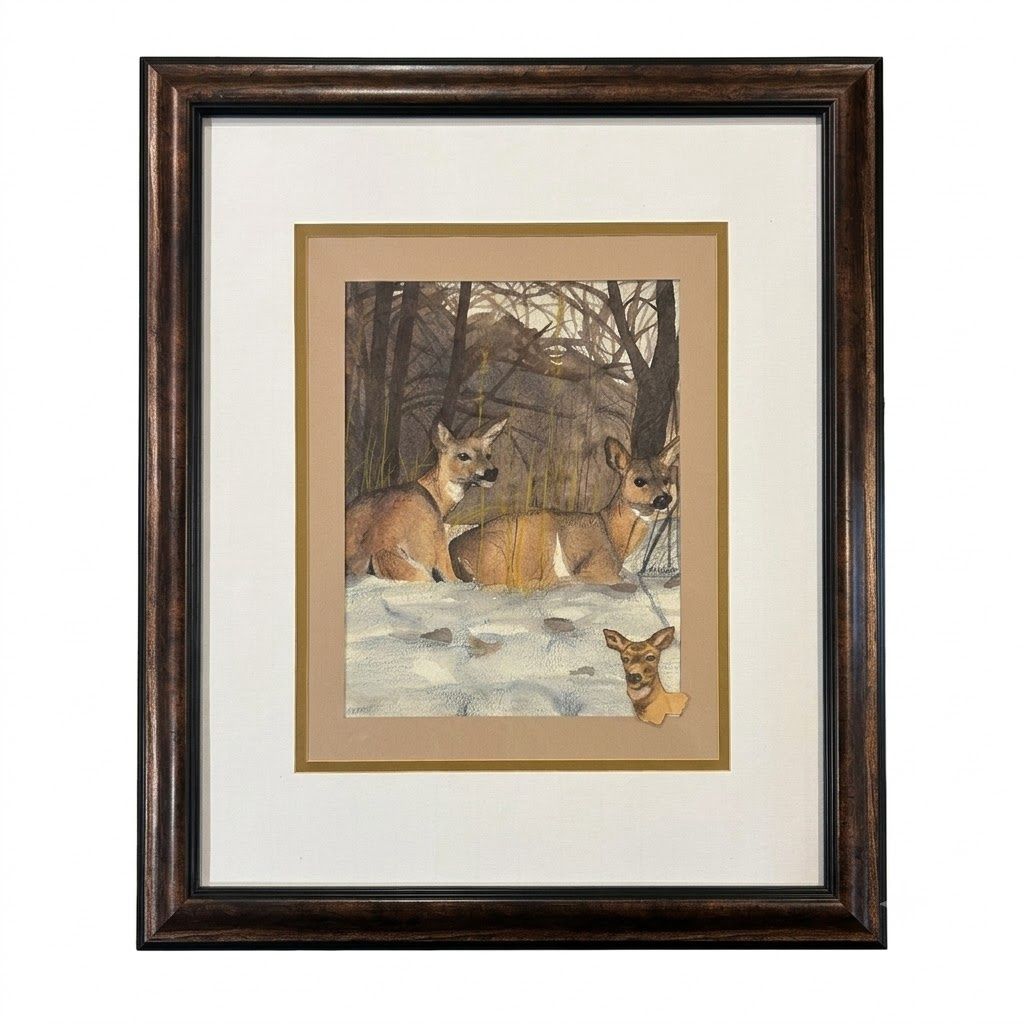 Linda A Helin Deer At Rest O/C