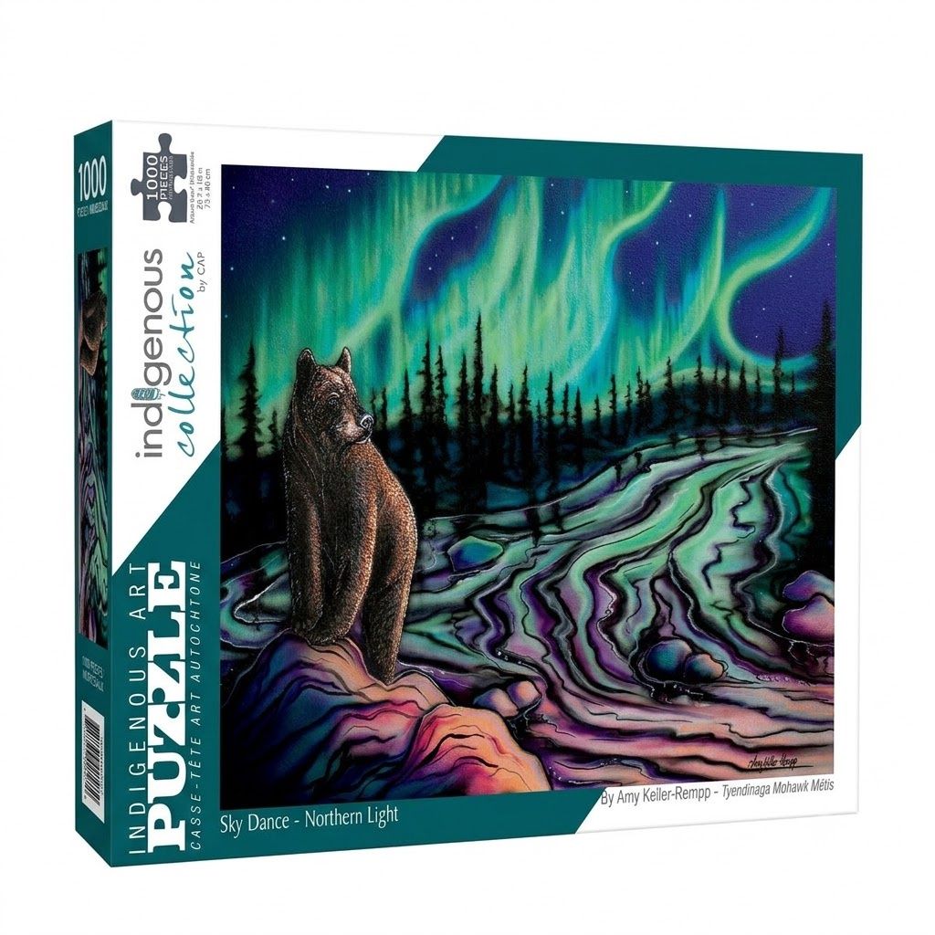 Indigenous Collection Assorted 1000pc Jigsaw Puzzle, Variant: Northern Light