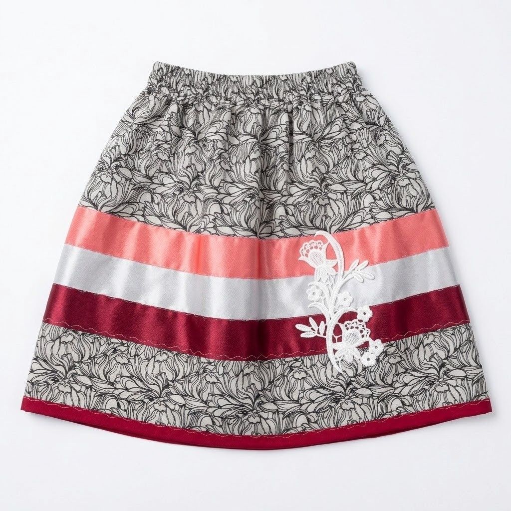 Children's Little Ribbon Skirt