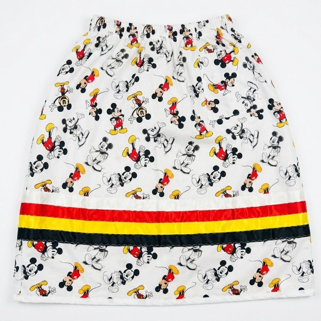 Youth Ribbon Skirt, Design: Mickey