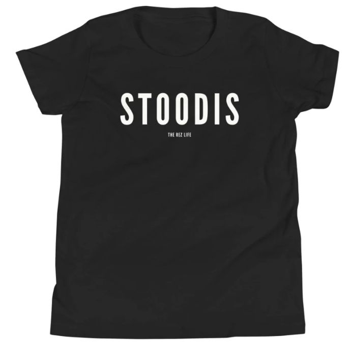The Rez Lifestyle Assorted Youth &amp; Toddler Tees, Color: Black, Design: STOODIS, Size: 2T
