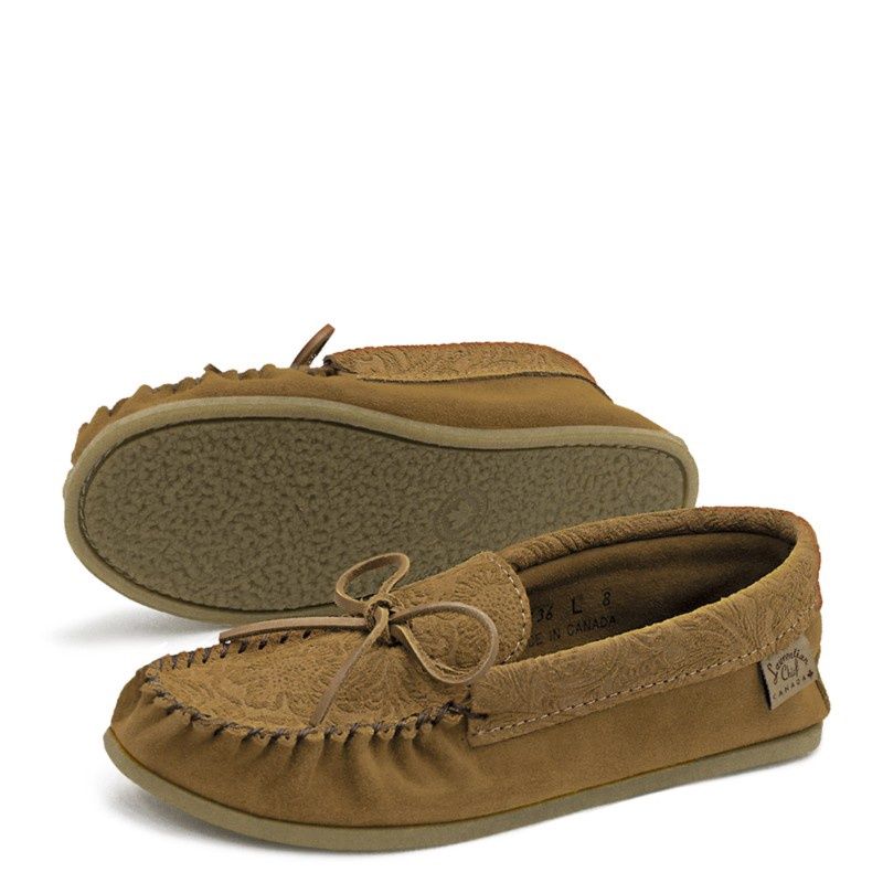 Laurentian Chief Moccasin 13136DKDKPL, Size: 6