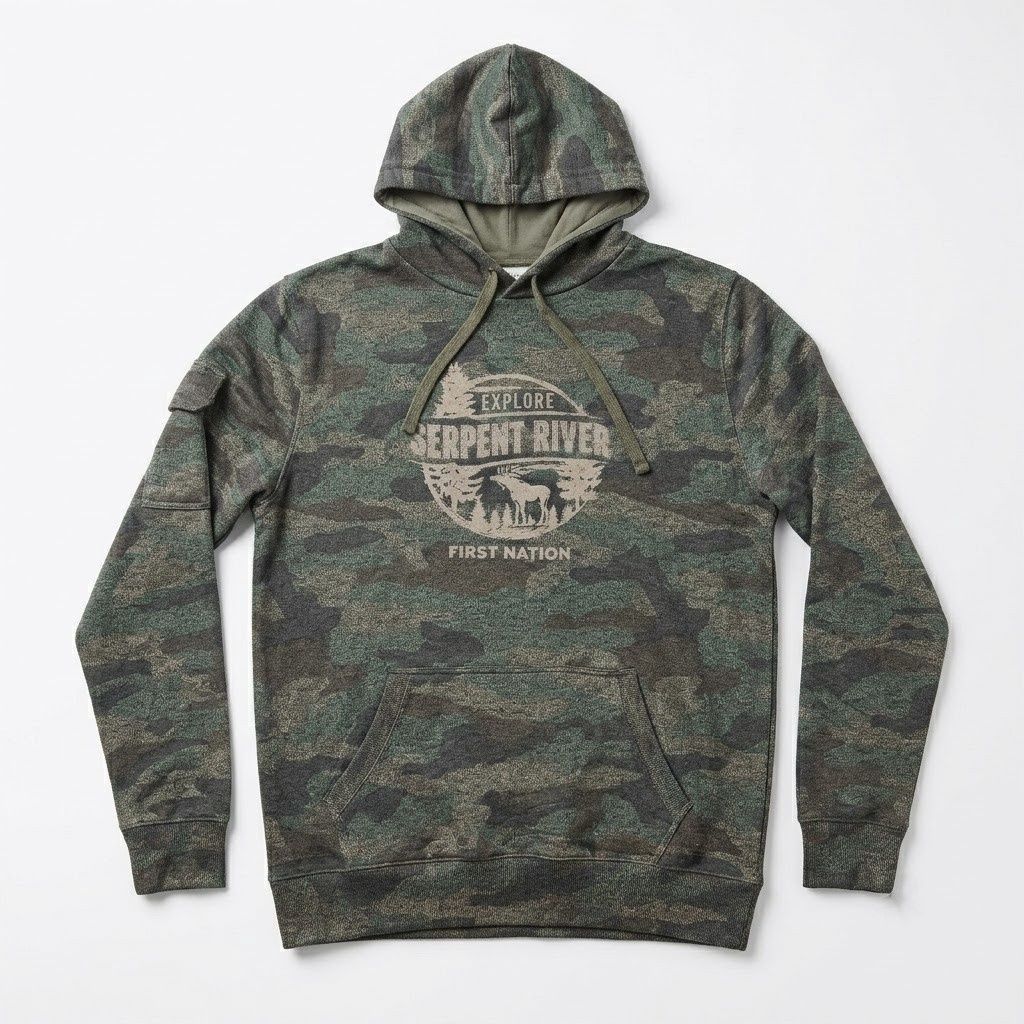 Camo Serpent River Hoodie