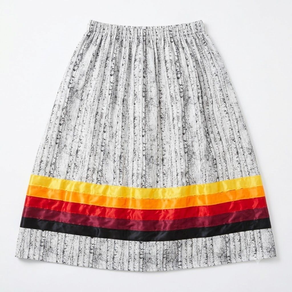 Ribbon Skirt Full Length - Ladies