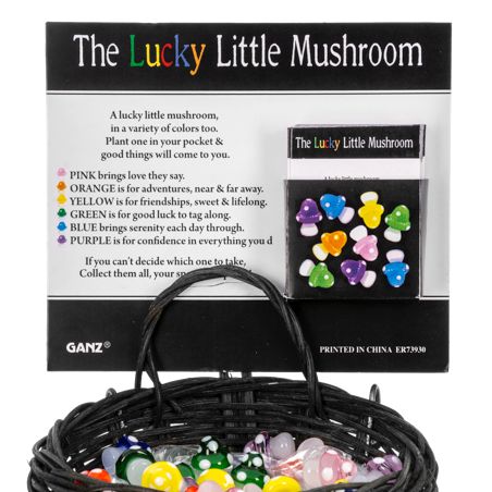 Lucky Little Mushroom Charm