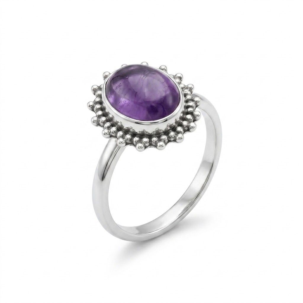 Sterling Silver Amethyst Rings