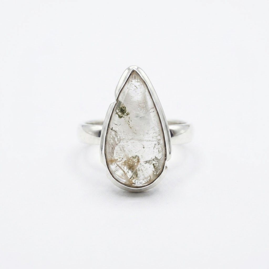 Rutile Quartz Ring