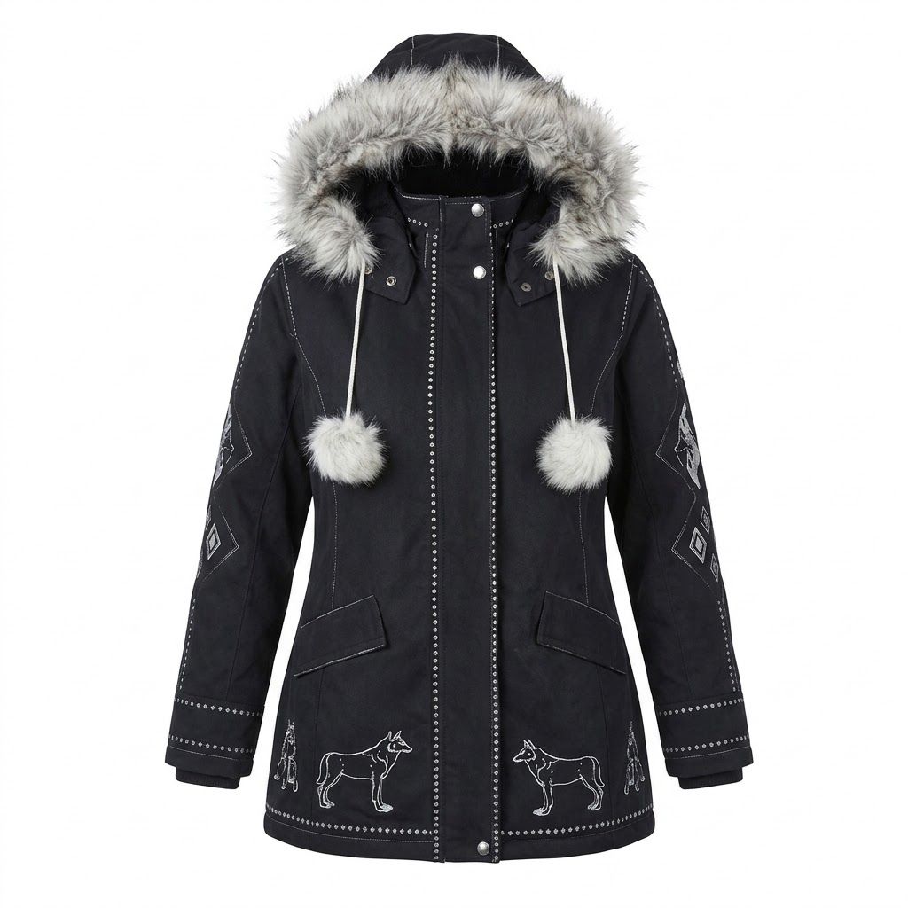 Ameri Selections-Wolf Parka 7010, Size: Small