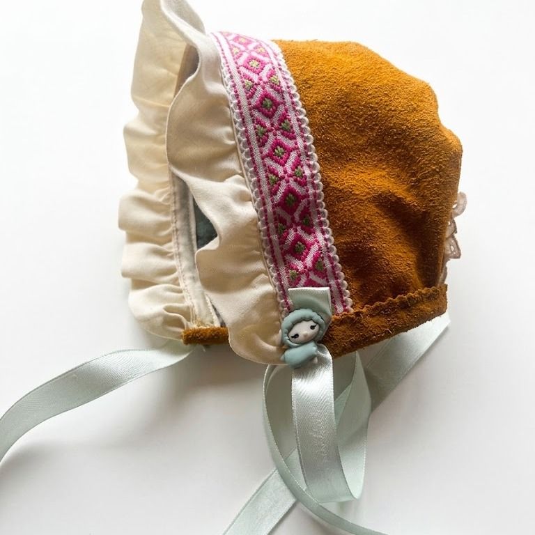 Handmade Fur Lined Bonnets