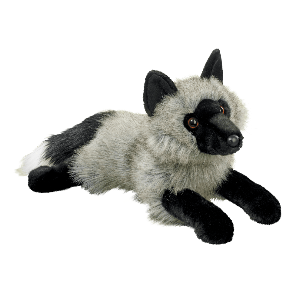 Douglas Sterling Silver Fox D-Lux Plush