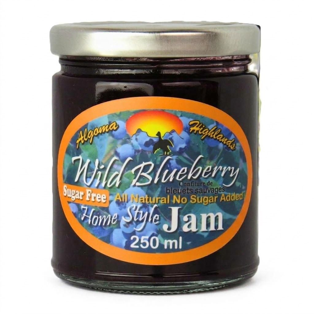 Wild Blueberry Sugar Free Jam 250ml