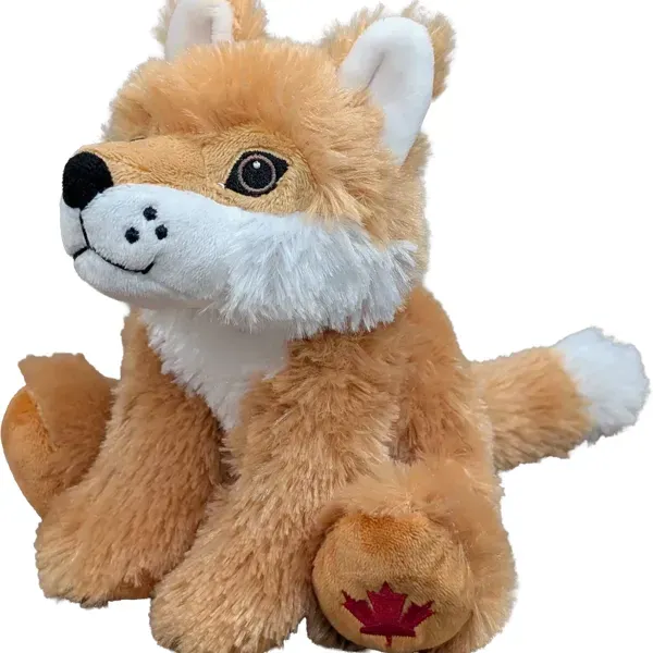 7" Maplefoot Red Fox Plush