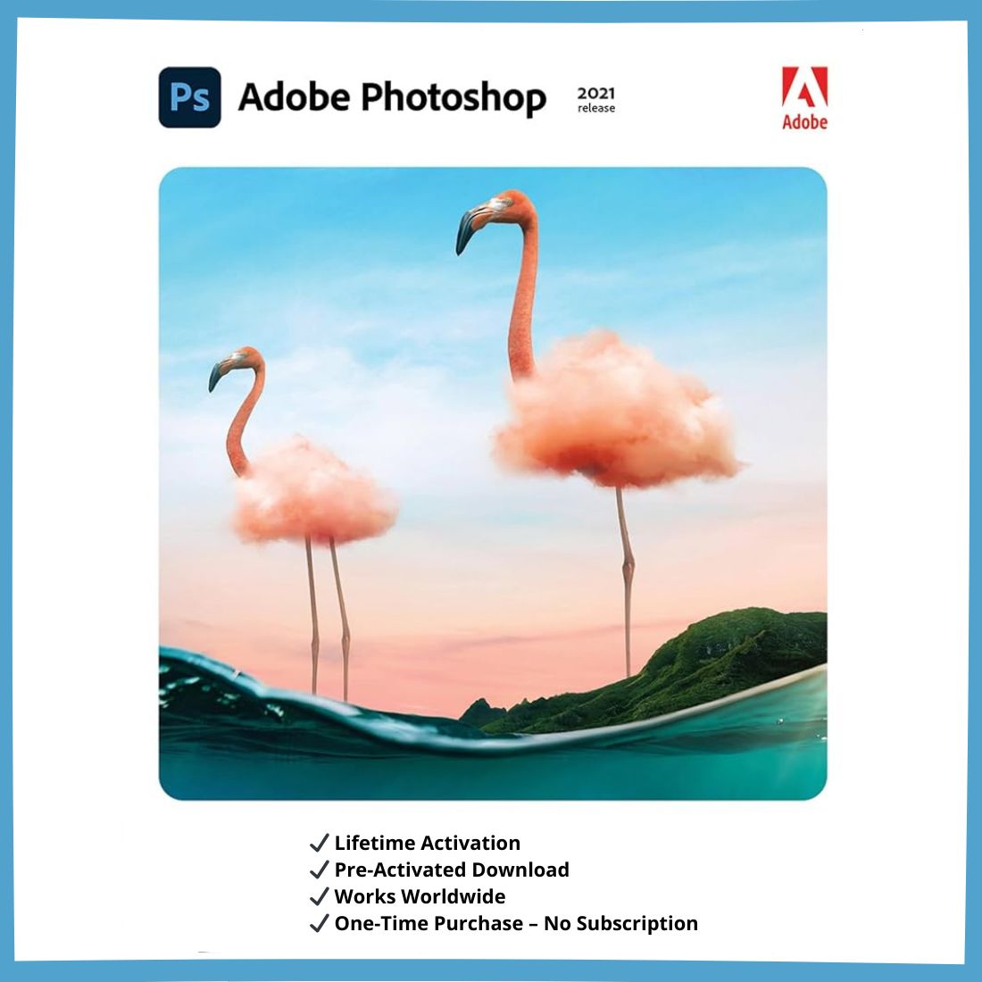 Adobe Photoshop 2021 Lifetime – Windows / Mac