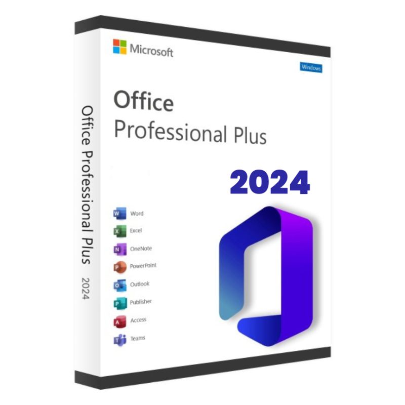 Microsoft Office 2024 Professional Plus – Lifetime License Windows Only