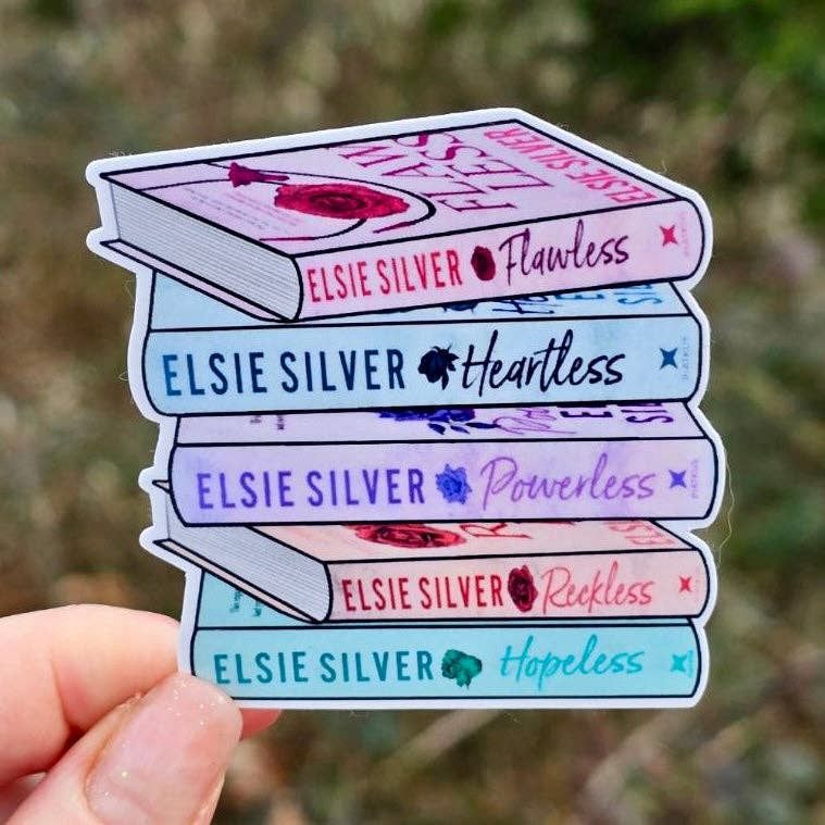 Chestnut Springs Series Book Stack Sticker