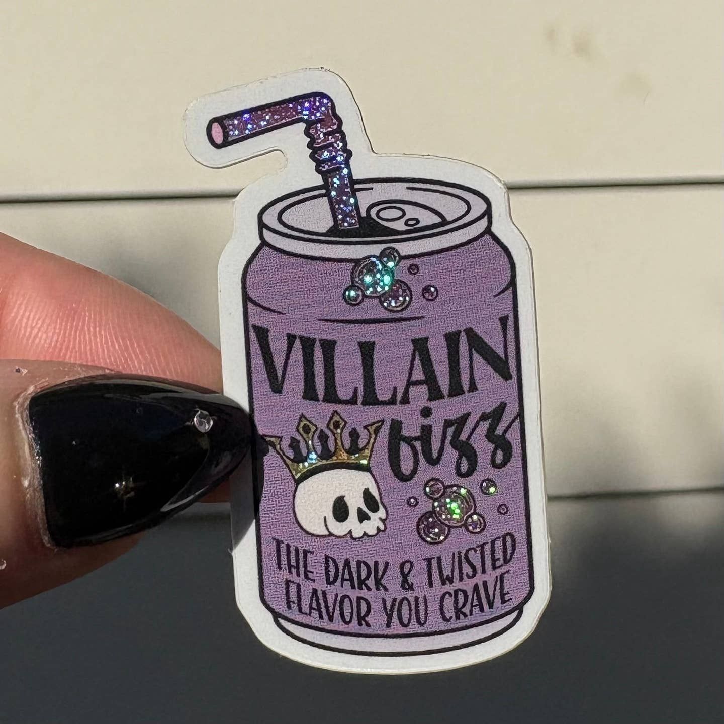 Bookish Soda Trope Sticker - Villain Fizz