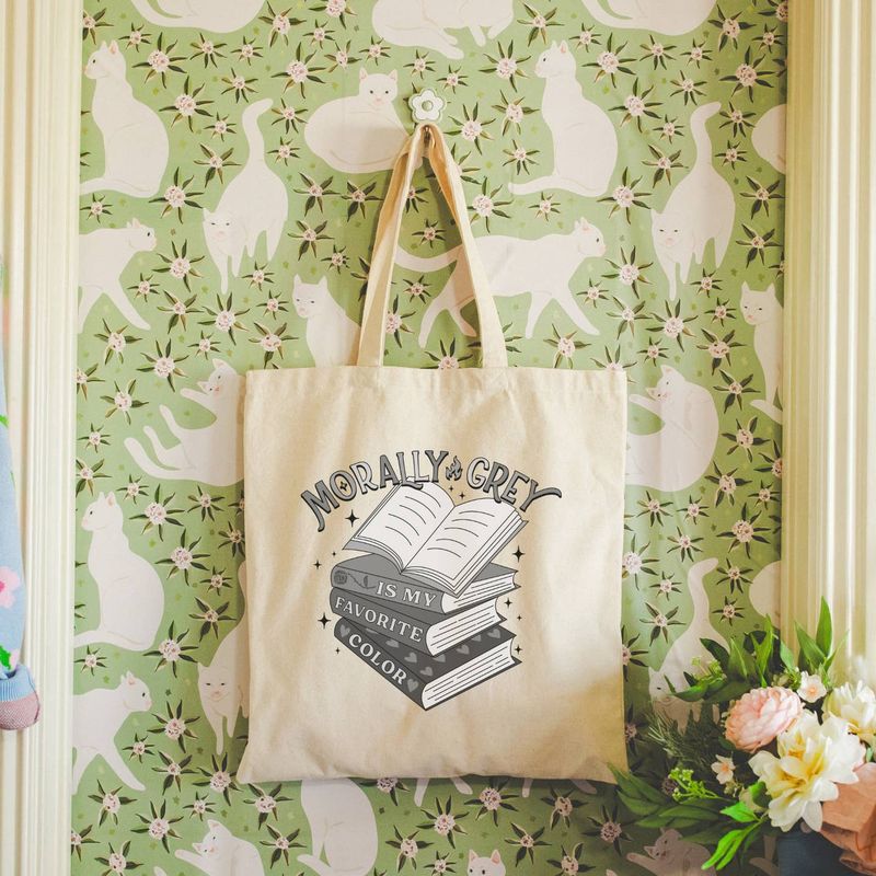 Morally Grey Tote Bag