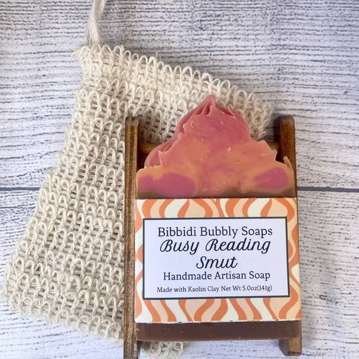 Busy Reading Smut Soap Bar