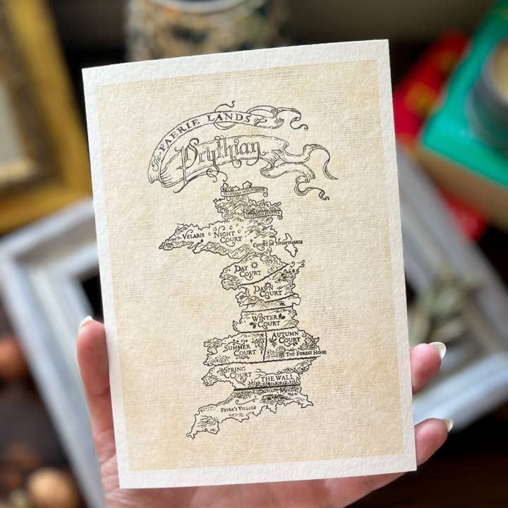 Acotar Pythian Map Print 5x7
