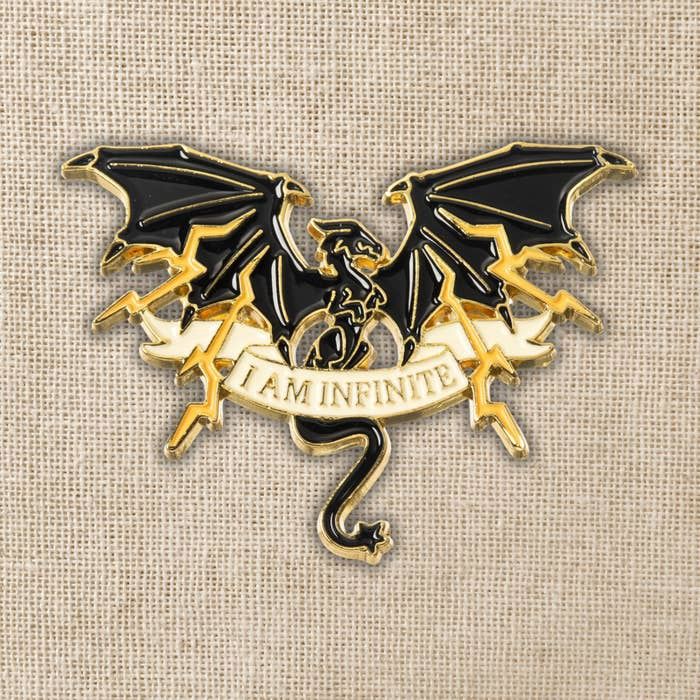 I Am Infinite | Fourth Wing Enamel Pin