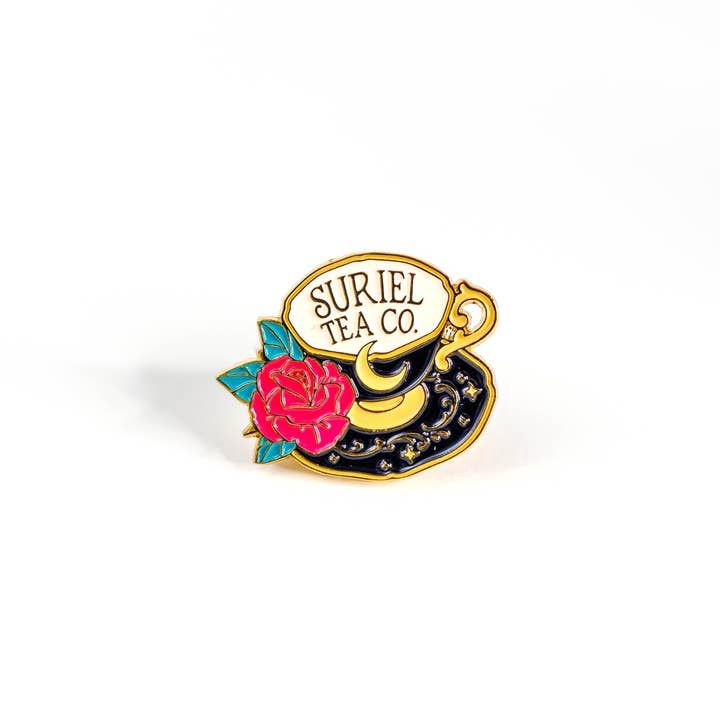 Suriel Tea Company Enamel Pin