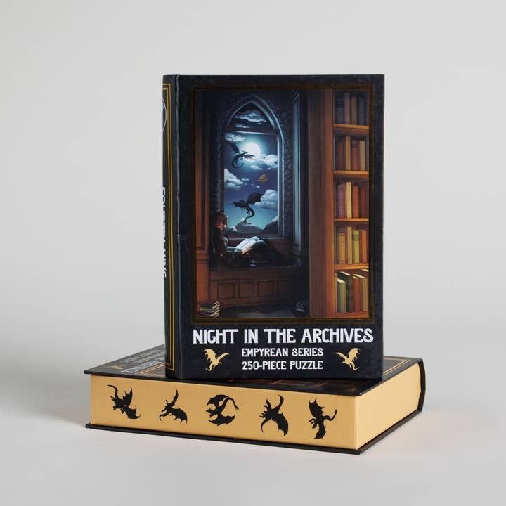 Night in the Archives Keepsake Puzzle | Fourth Wing