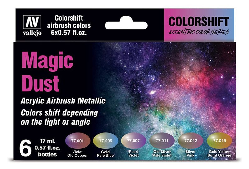 Vallejo Magic Dust Colour Shift Set 6pc