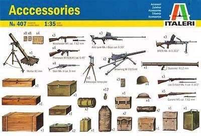 Italeri 1/35 Military Accessories