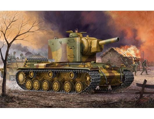 Trumpeter 1/35 German Pz.Kpfm KV-2 754(r)
