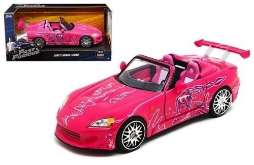 Jada Toys 1/24 Fast and Furious Sukis Honda S2000 Pink