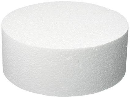 Plastifab 8x4in Cake Dummy Round