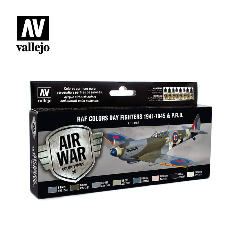 Vallejo WWII RAF Day Fighters Color Set