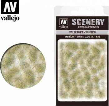 Vallejo Scenery Diorama Products Wild Tuft Winter