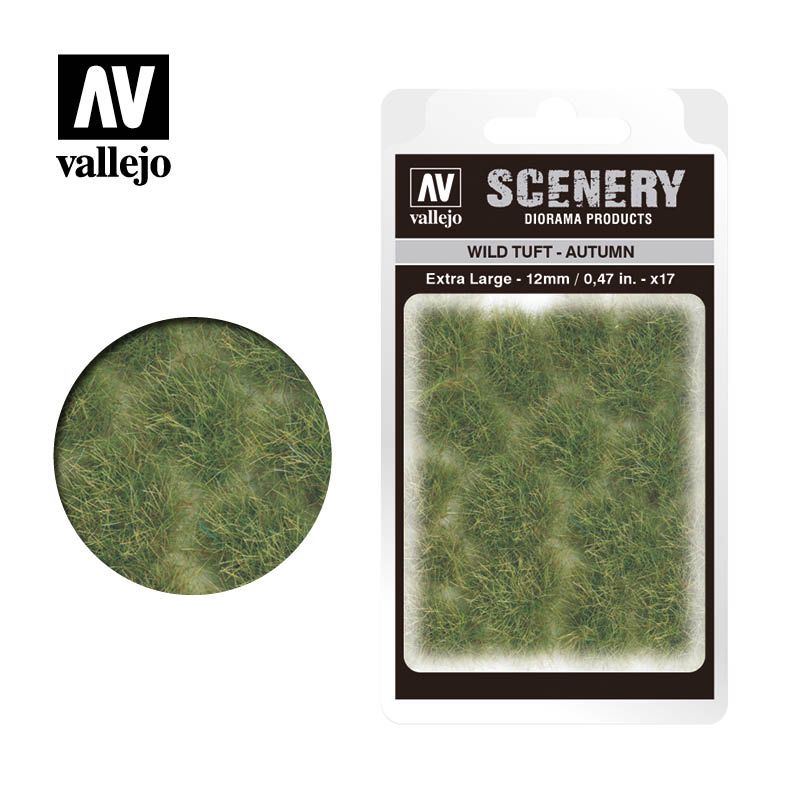Vallejo Scenery Diorama Products Wild Tuft Autumn