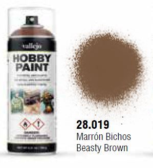 Vallejo Aerosol Beasty Brown 400ml
