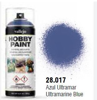 Vallejo Aerosol Ultramarine Blue 400ml