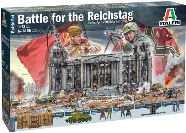 Italeri 1/72 1945 Fall Of The Reichstag