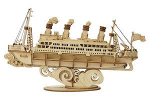 Robotime 3D Wooden Puzzle Cruise Ship 145 piece