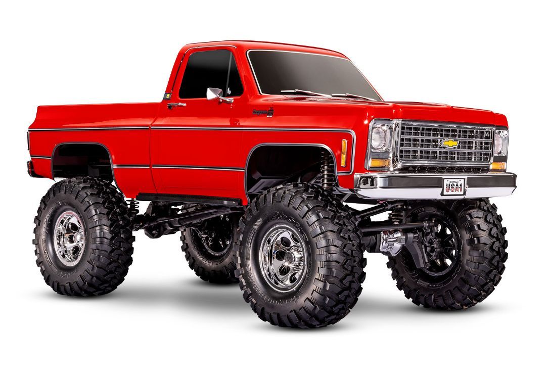 Traxxas TRX-4 Chevrolet K10 Cheyenne High Trail Edition Red