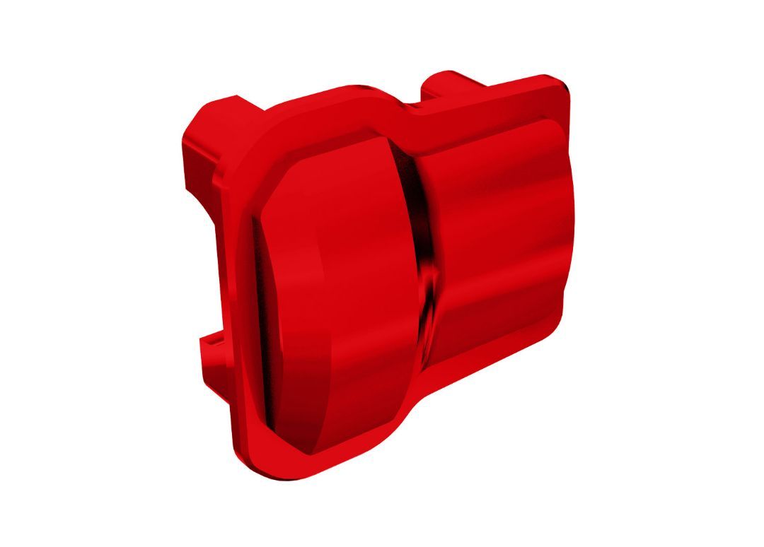 Traxxas (SP) Differential Cover, Front or Rear (Red) (2): TRX-4M