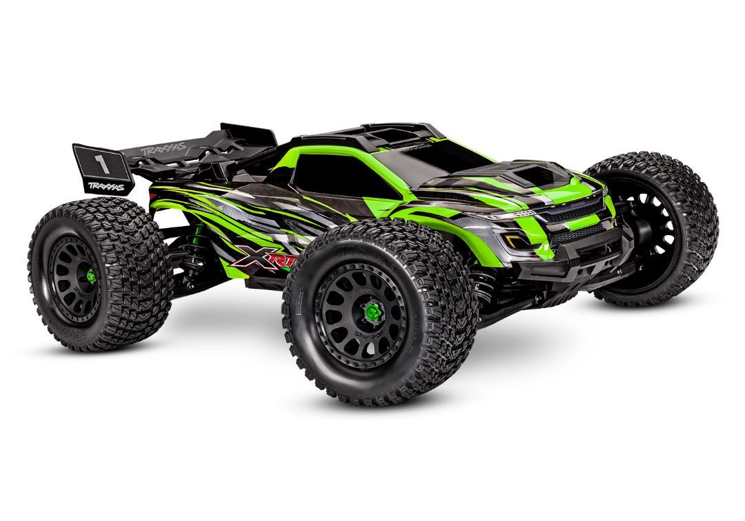 Traxxas XRT Brushless Electric Race Truck with TQiTraxxas LinkEnabled 2.4GHz Radio System &amp; Traxxas Stability Management (TSM) GREEN
