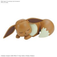 Bandai Pokemon Model Kit Quick!! Eevee Sleeping Pose #07