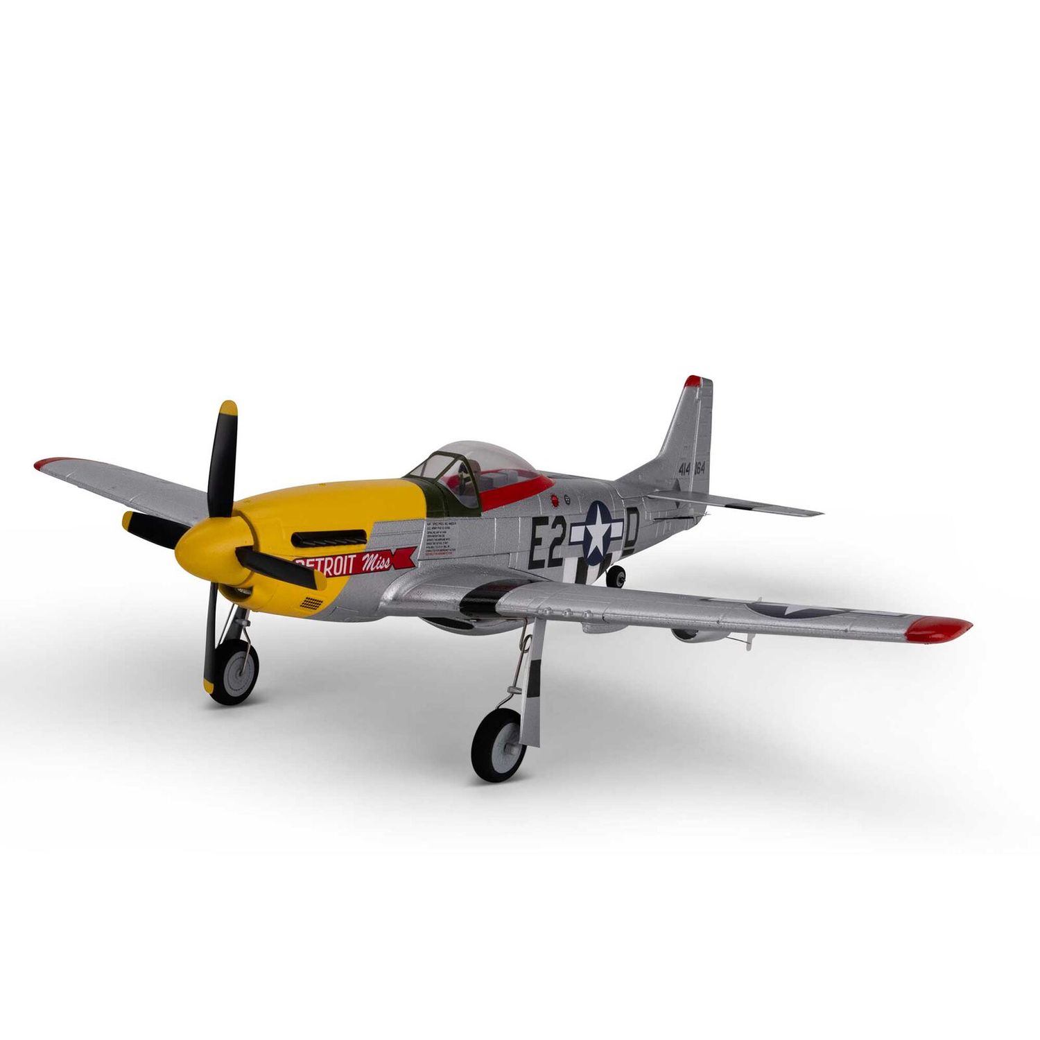 E Flite UMX P 51 Detroit Miss BNF basic