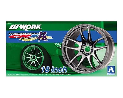 Aoshima 1/24 Work Emotion CR Kiwami 18in Wheel Set