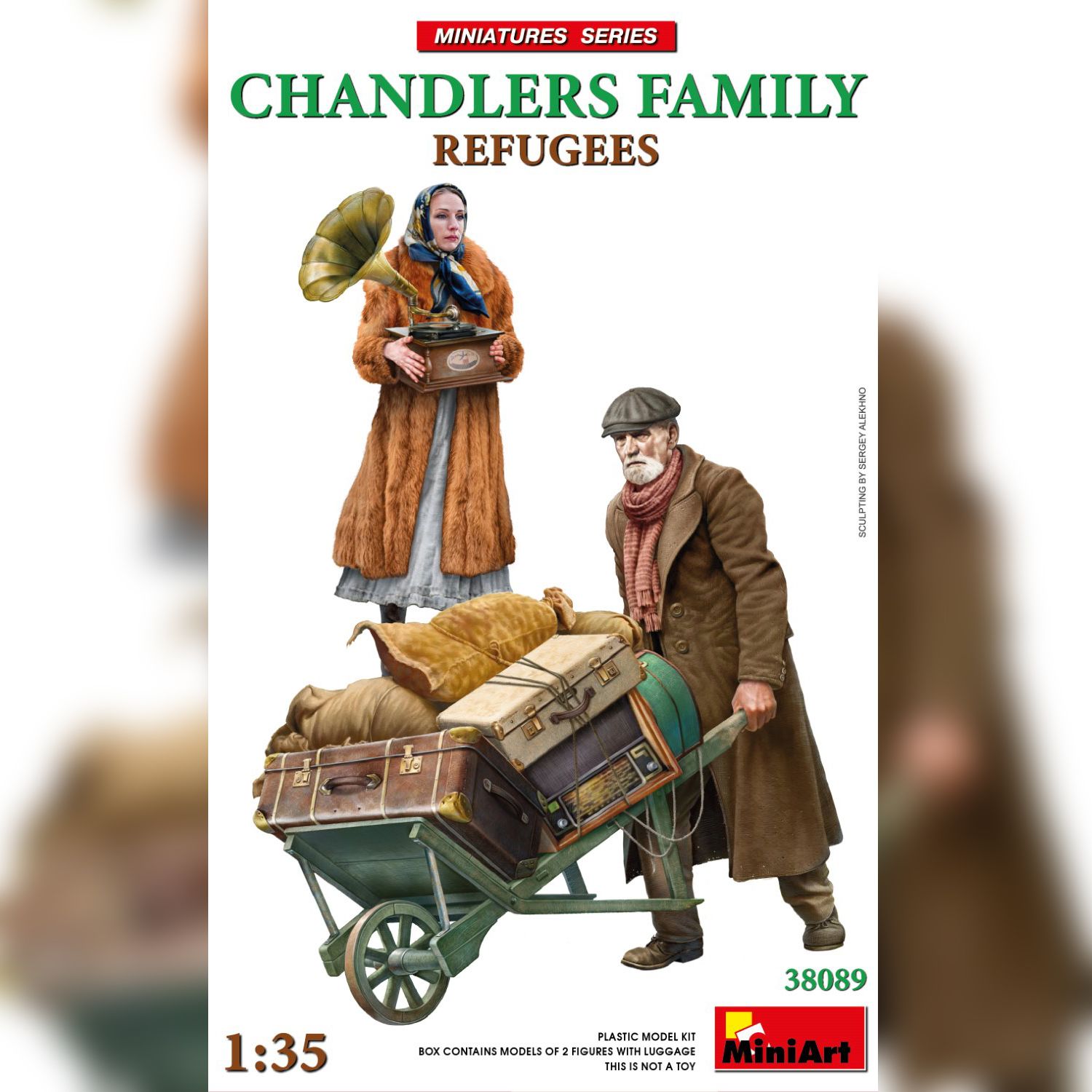 Miniart 1/35 Refugees. Chandlers Family